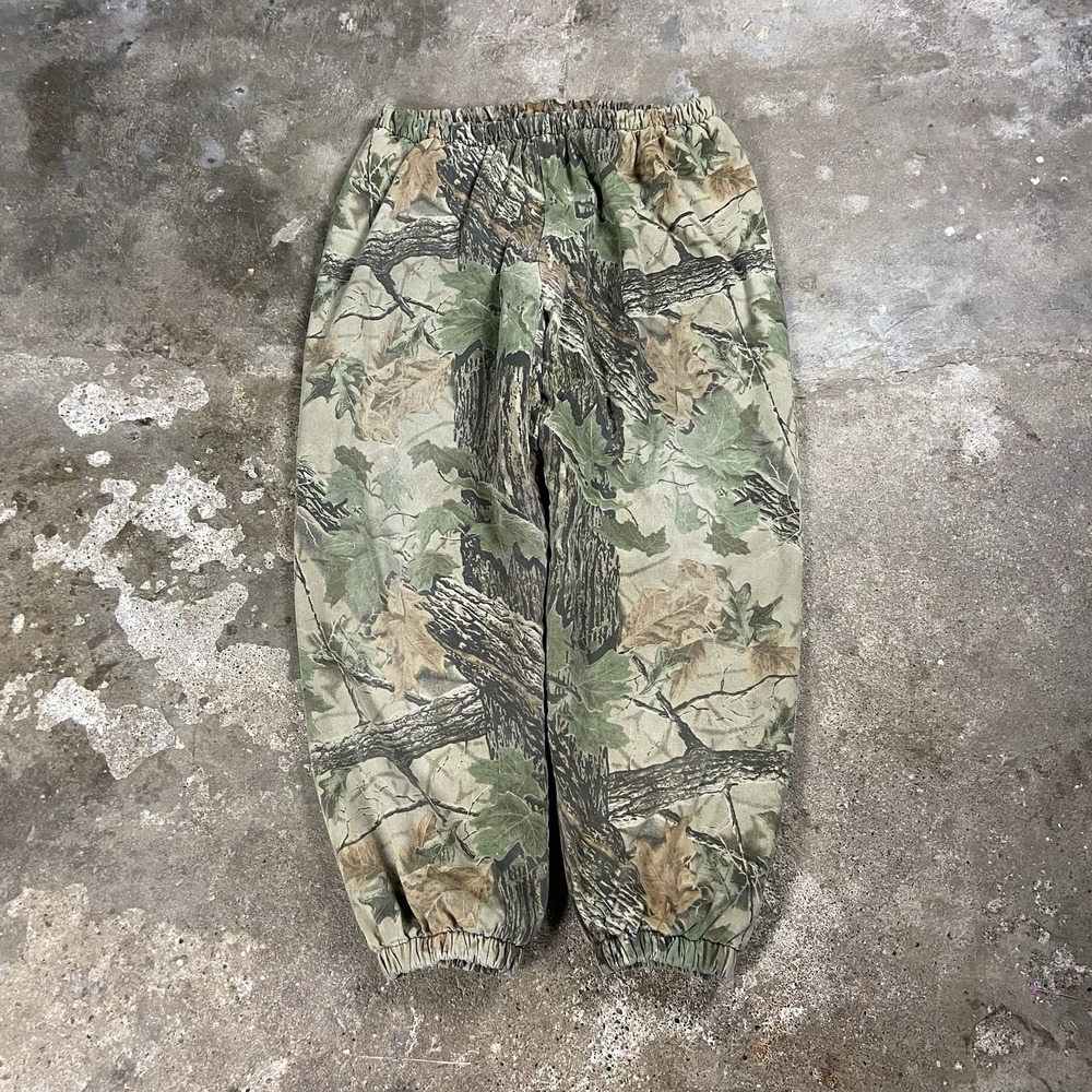 Vintage 90s Scent Shield Scentblocker Hunting Pants Size XL Camouflage Quilted